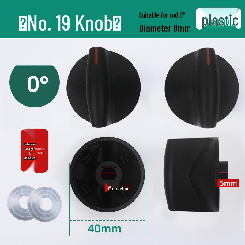 Universal Metal Ignition Knob for Gas, Coal, and Liquefied Gas Tabletop Stoves