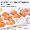 Moule à Muffins en Silicone 24/12/6 Cases Résistant à la Chaleur pour Cupcakes Moule à Cupcakes pour la Cuisson Pudding