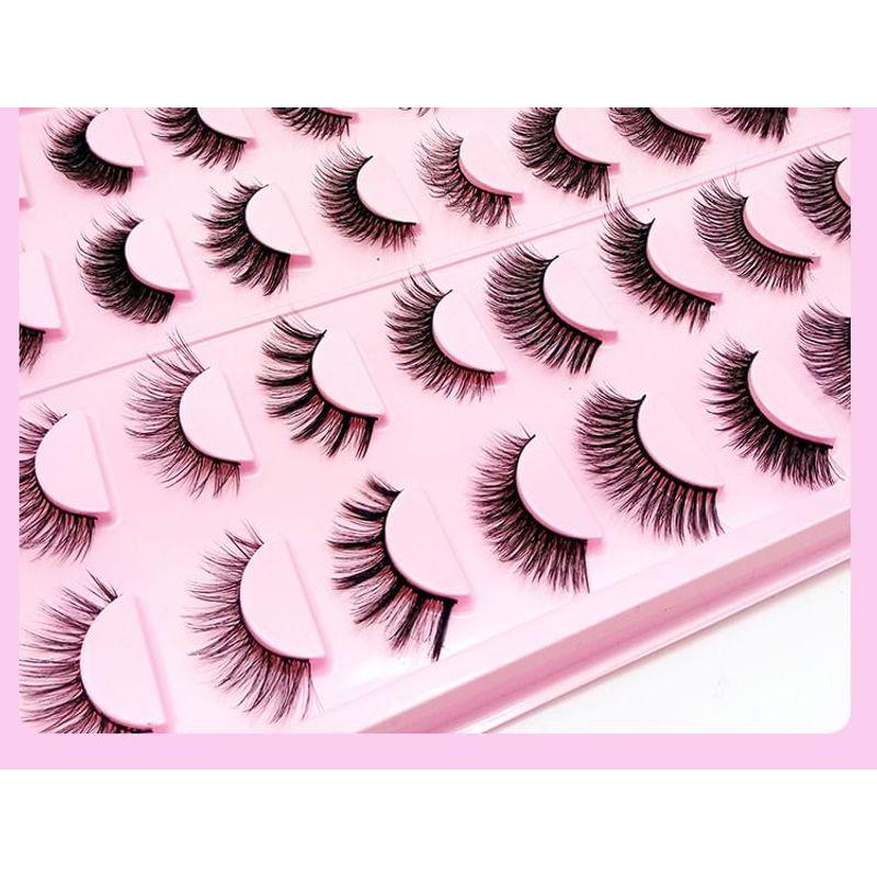 Lashie - Assorted Natural / Dense Multipack False Eyelashes (Various Designs)