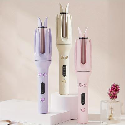 Automatic Hair Curler 28mm Barrel 4 Heat Levels Electric Rotary Hair Curler