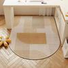 Wabi-Sabi Style Office Chair Mat Non-Slip Wear-Resistant Floor Rug For Desk Bedroom Home Decoration Carpet