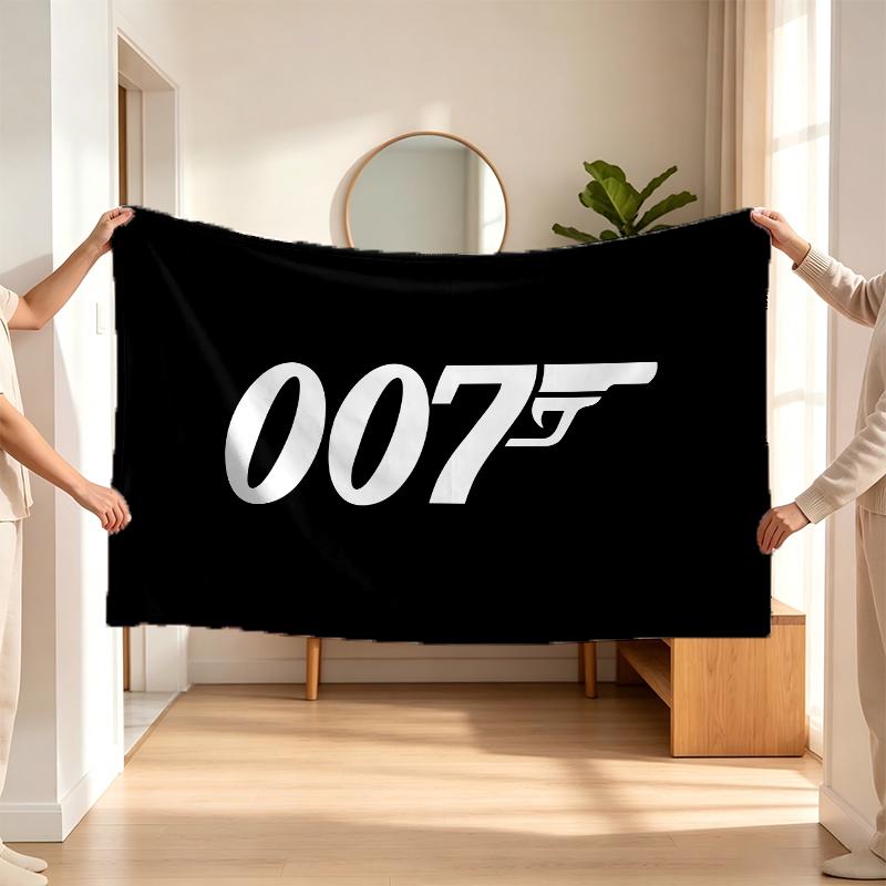 007 (1) Coperta di flanella un morbido accento per la camera da letto e il soggiorno e un accogliente regalo per la casa