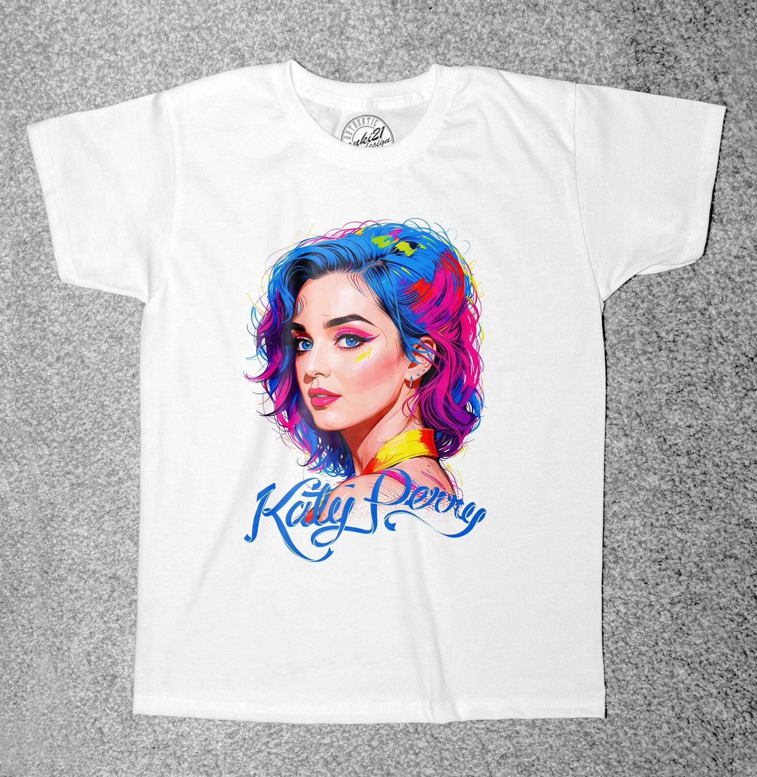 Кэти Перри 002 Детские/Детские Взрослые футболки/футболки 100