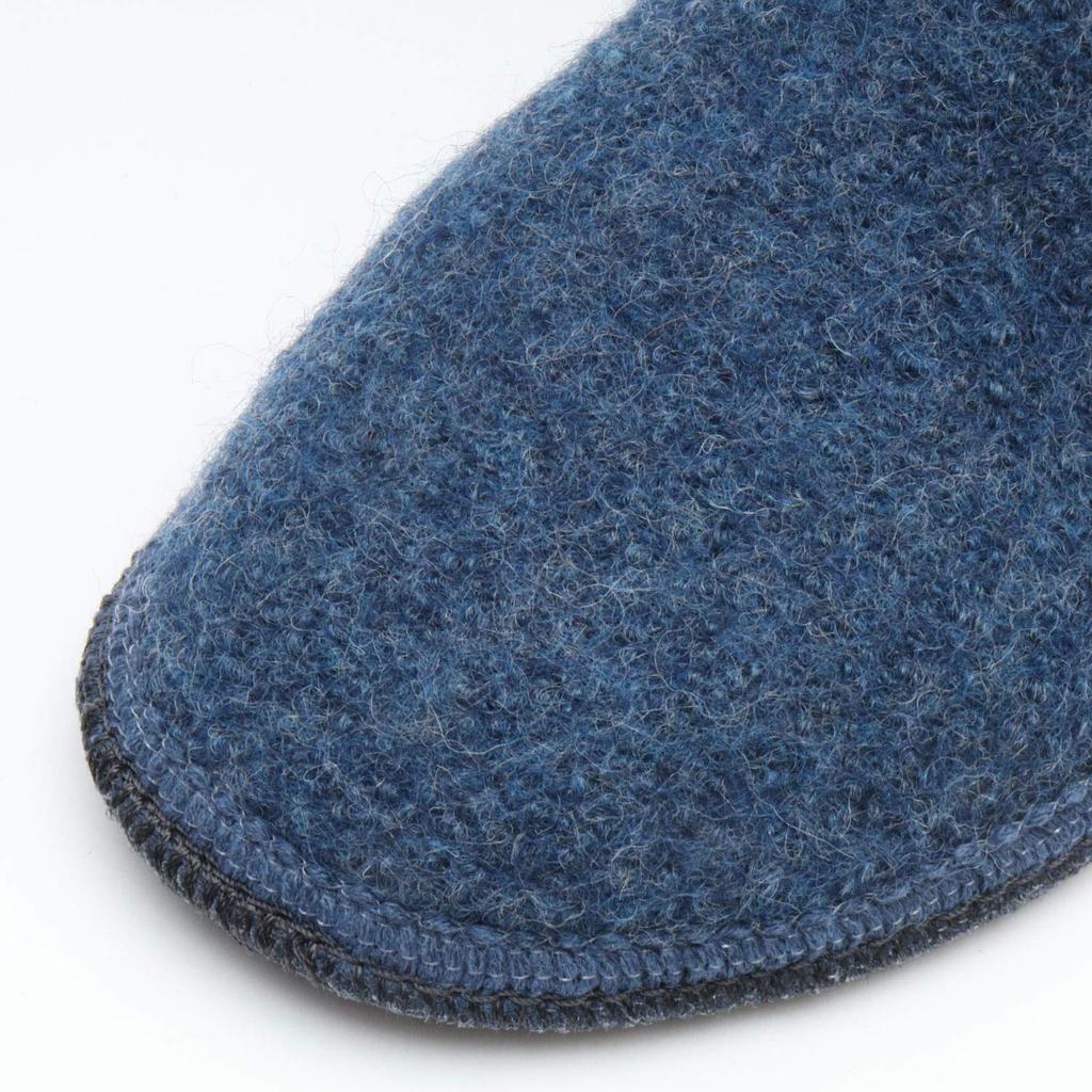 Hall Wool Made in Austria Size 41 Kitz-Pichler Slippers, (Blue, [24.5cm])