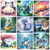 Diamond Painting Kit Pokémon Anime Dragon Diamond Embroidery Cartoon Art Children's Gift New 2025