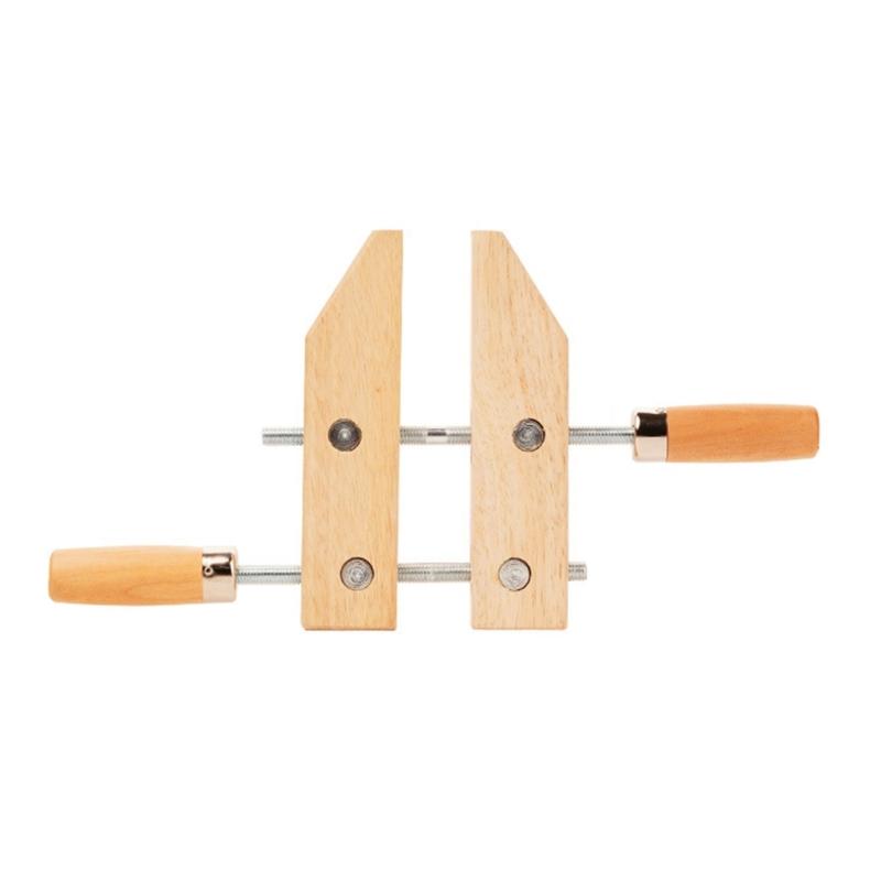 Durability Wooden Handscrew Clamp Superior Stability Wide Application for Instrument Repair DIY Woodworking Projects