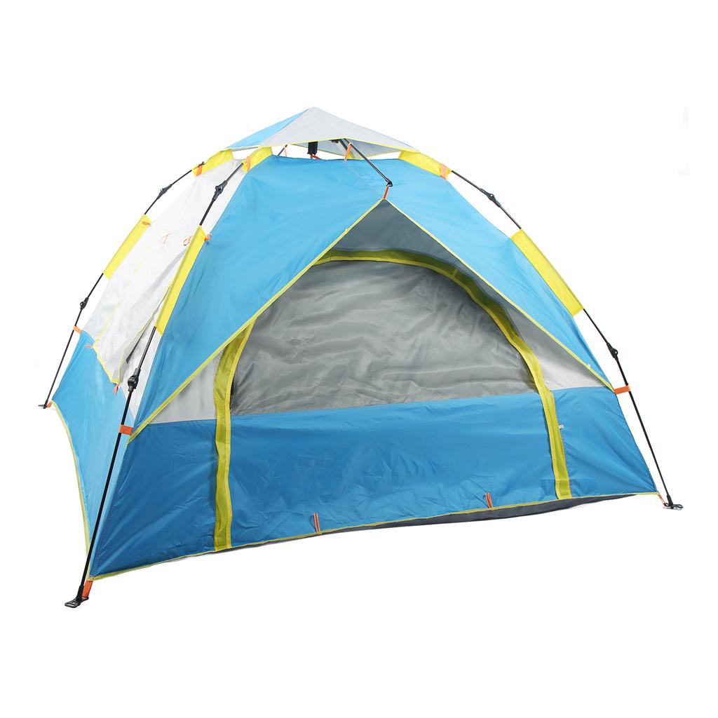 Camping Tent Waterproof Folding Automatic Quick Opening Double Layer for 2‑3 Person