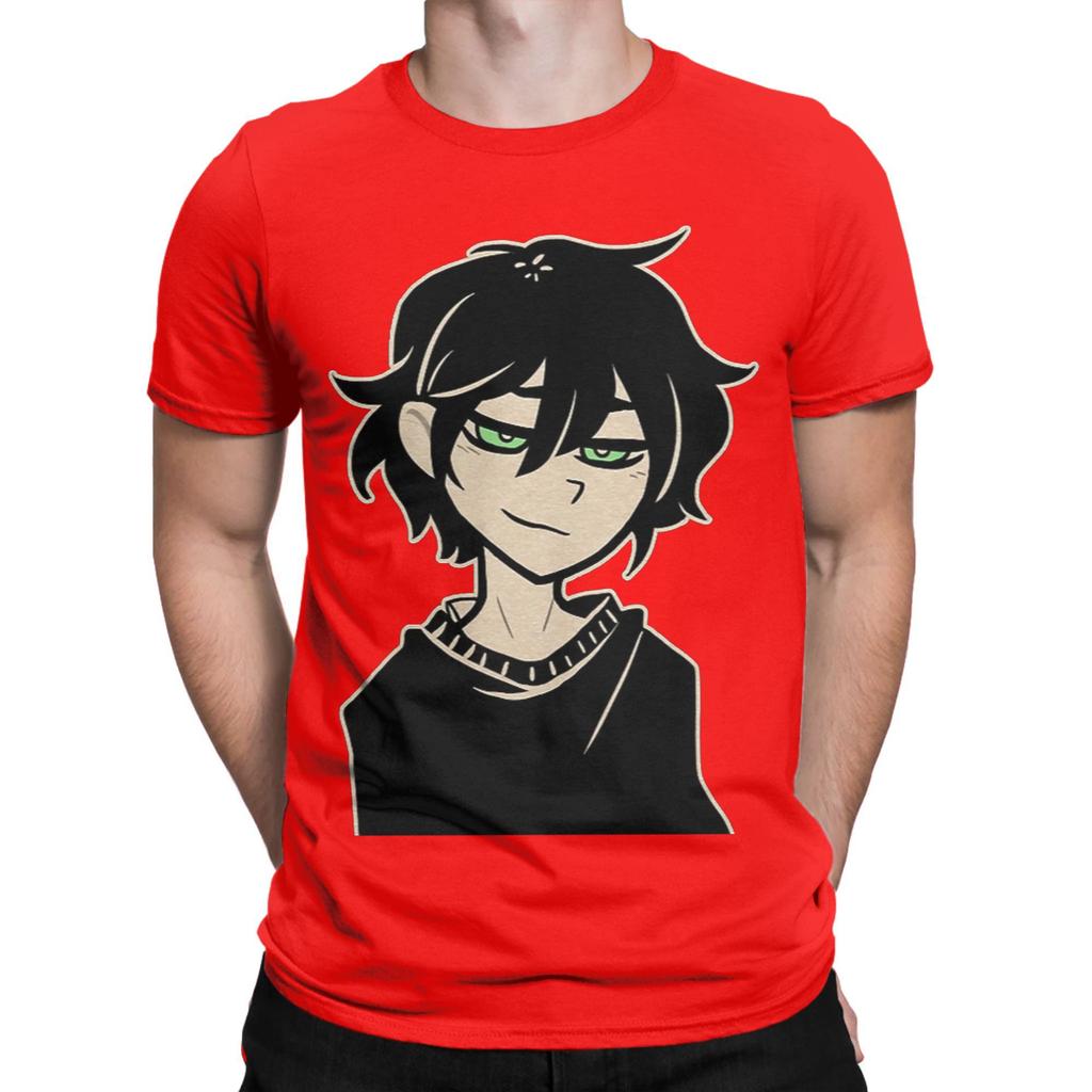 Humorvolles Anime The Coffin Of Andy And Leyley T-Shirt für Herren Rundhals Baumwolle T-Shirt Kurzarm T-Shirts Neuankunft Kleidung