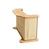 Corner Sofa Side Table with Scratch Panel Multi-Functional Cat
