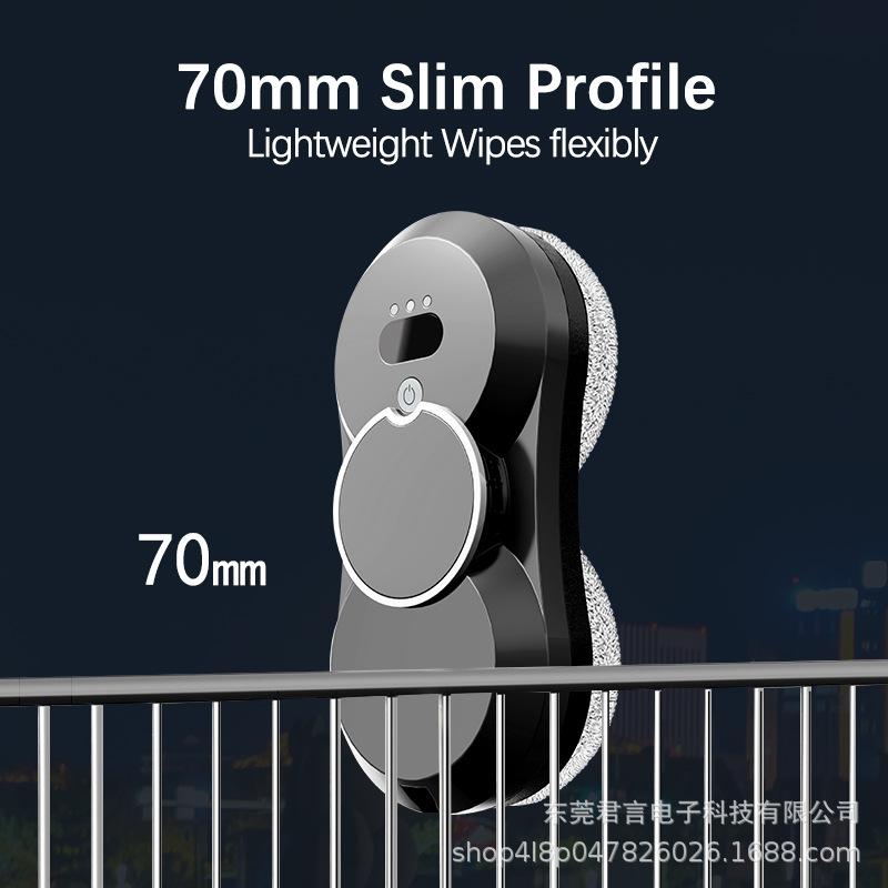 Smart Water Spray Window Cleaner, Fully Automatic Household Glass Cleaning Tool, Wet and Dry Dual-use, Ultra-thin Glass Cleaner.