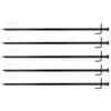 5Pcs Tents Stakes Durable Metal Easy Penetration Corrosion Resistant Widely Used Ground Stakes for Tent Canopy 40cm