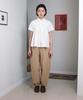 COTTON BELL String Easy Pants - Beige