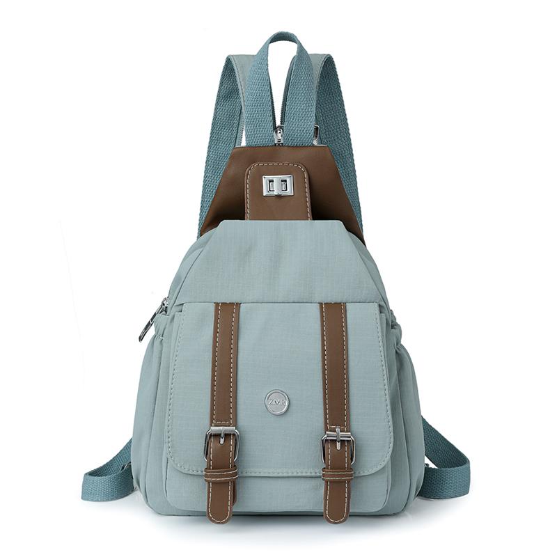 Dwufunkcyjna Torba na Klatkę Piersiową Wielofunkcyjny Plecak z Kontrastowymi Kolorami Damska Torba Podróżna na Ramię Crossbody