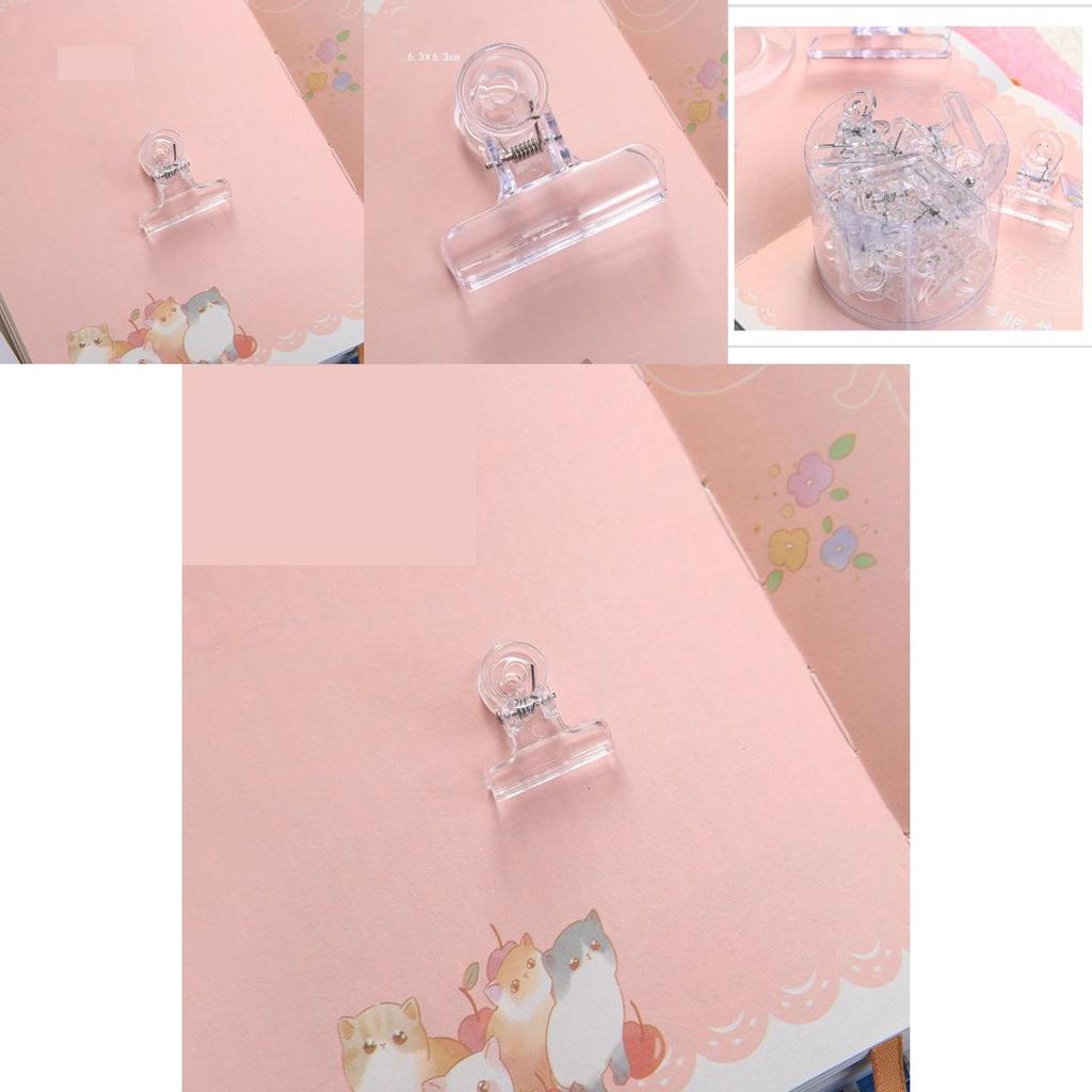 High-quality Transparent Long Tail Clip Designed For File Management And Study Supplies
