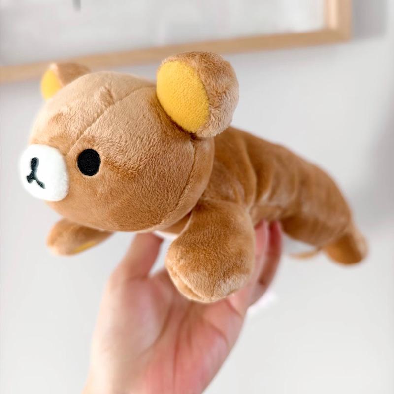 Süßer Kawaii Rilakkuma Bär Katzen Schwester Anzieh Stifteetui Cartoon Mädchen Stiftebeutel Schulbüroartikel Federmäppchen Weihnachtsgeschenke