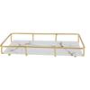 Bathroom Vanity Tray Modern Stylish Anti Slip Kitchen Sink Countertop Storage Organizer S White