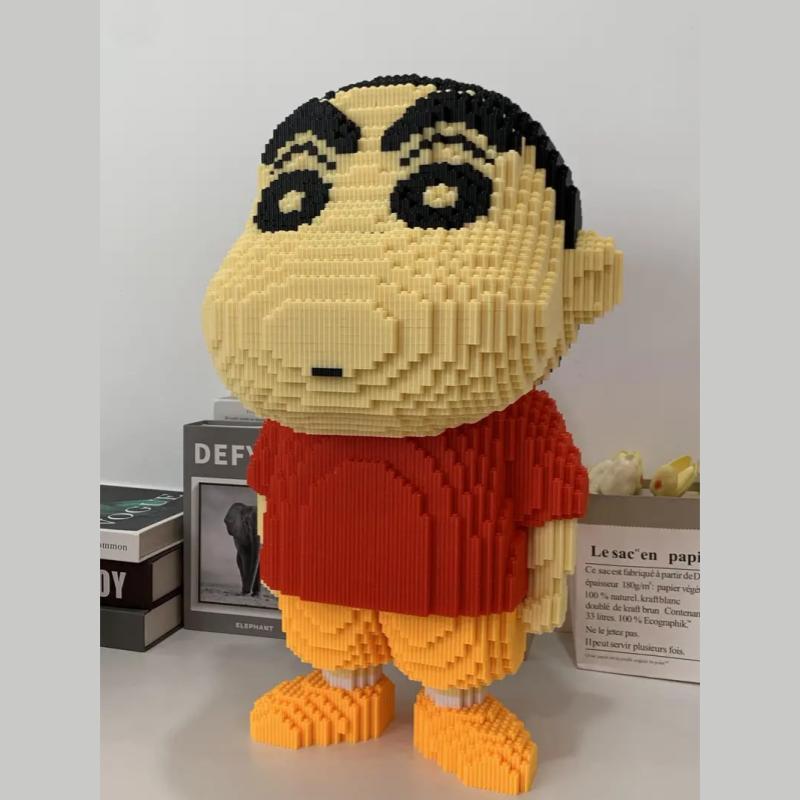 30cm Cartoon Anime Building Block Toy Small Particle Brick for Children and Adults Building Block Set Children's Puzzle Toy Gift