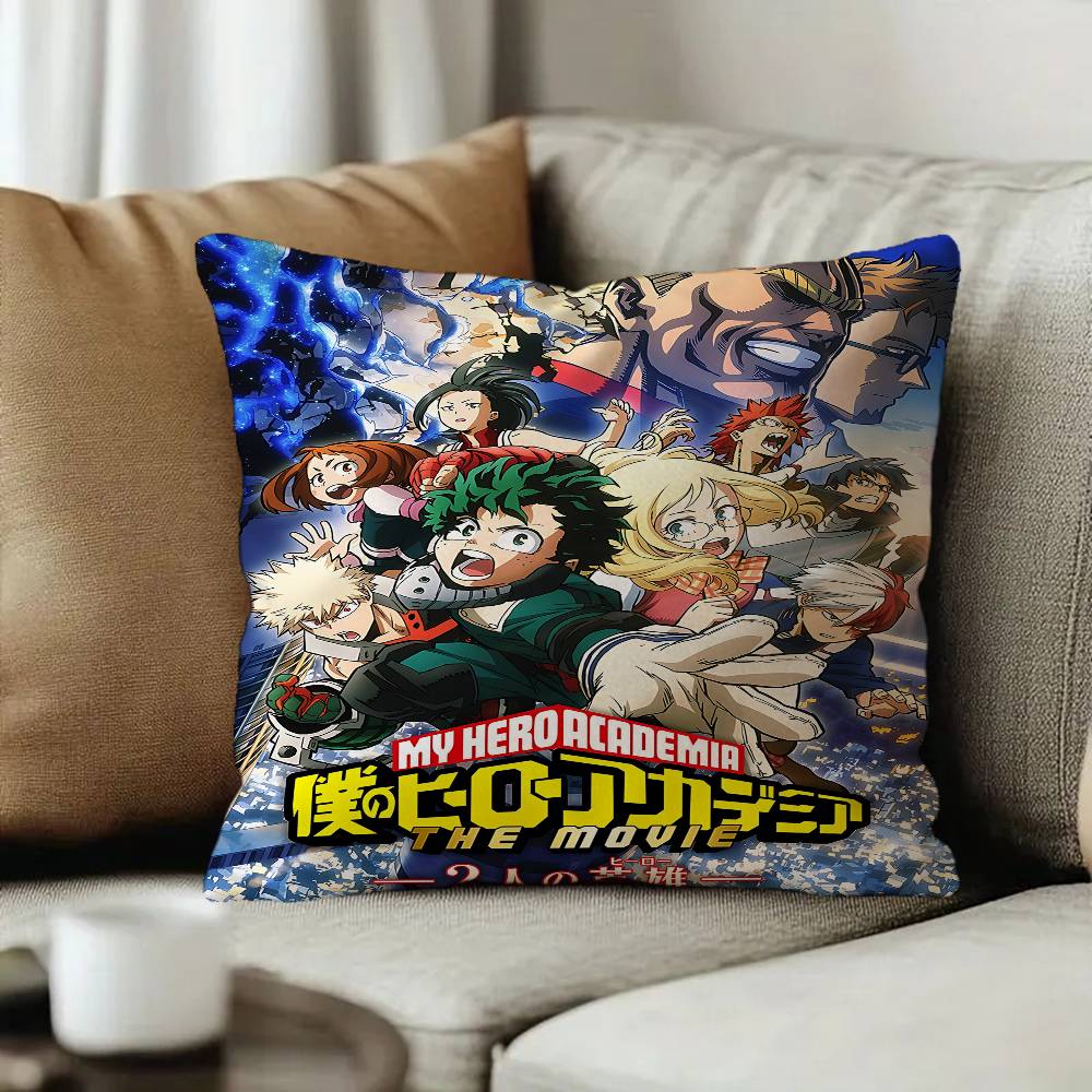 Anime MMy Hero Academia Personalized Pillow Cover Kids Bedroom Wild Party Decor Pillowcase kid Birthday shower Gift