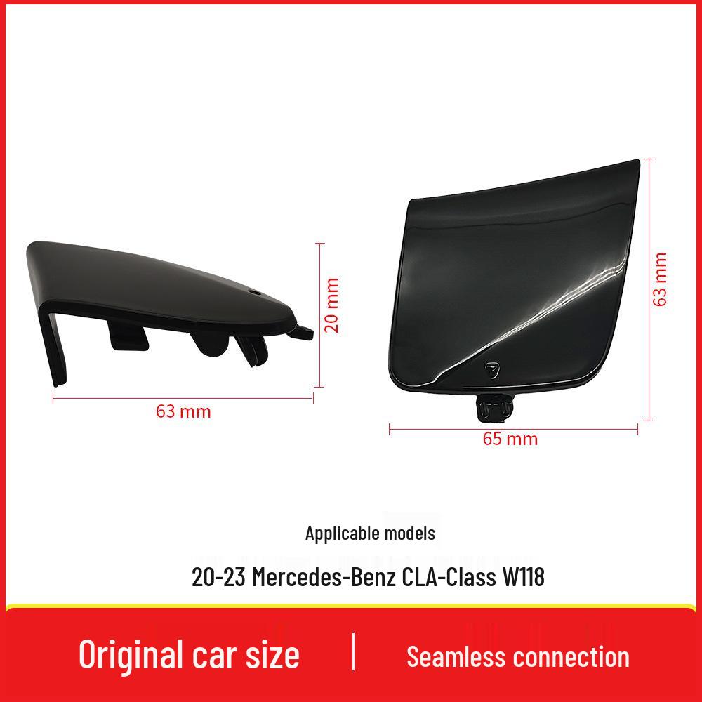 Front Bumper Tow Hook Cover for 2020-2023 Mercedes-Benz CLA-Class W118 (Part 1188854201).
