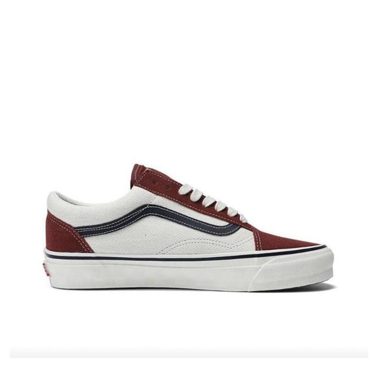 Vans Old Skool Durable Low-Top Skate Shoes Men Sneakers Burgundy VN000CT97BF