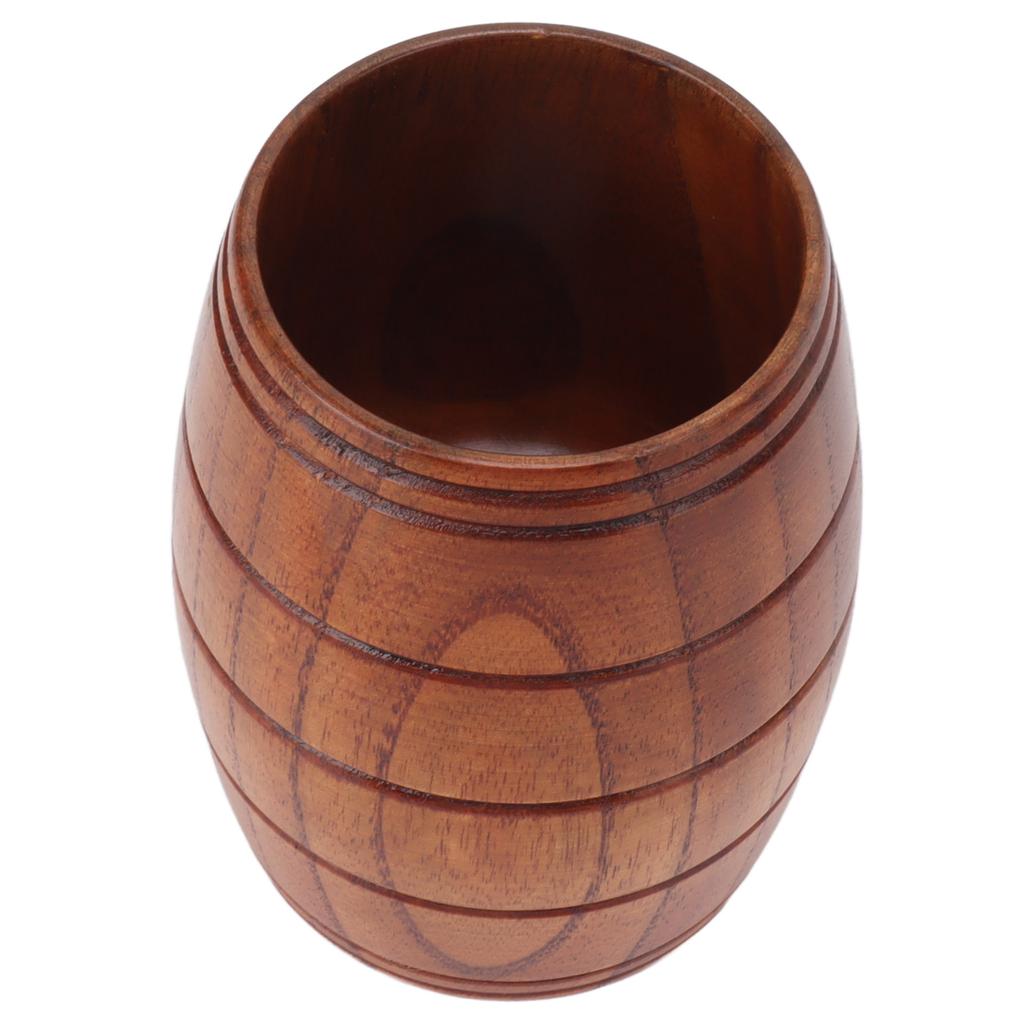 Copo de Madeira de Jujuba Copo de Madeira Caneca de Cerveja Xícara de Chá para Casa Restaurante Bebidas Quentes 190ml / 6.7oz