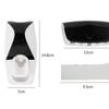 Toothbrush Holder With Automatic Toothpaste Dispenser Wall Mounted Toothbrush Storage Rack & Bathroom Toothpaste Squeezer