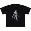 Women's Summer Cool Devil T-Shirt Cthulhu Berserk Oversized Graphic Shirt Baggy Shirt Ghost Band Shirt Emo Shirt