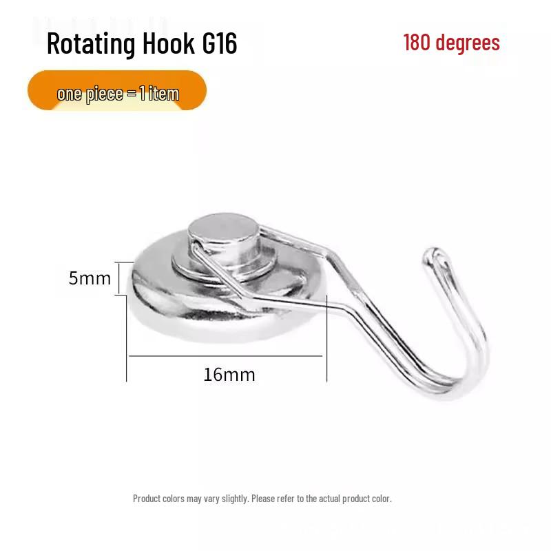 Heavy-Duty Magnetic Hook for Kitchen & Bathroom - Strong, Nail-Free Design