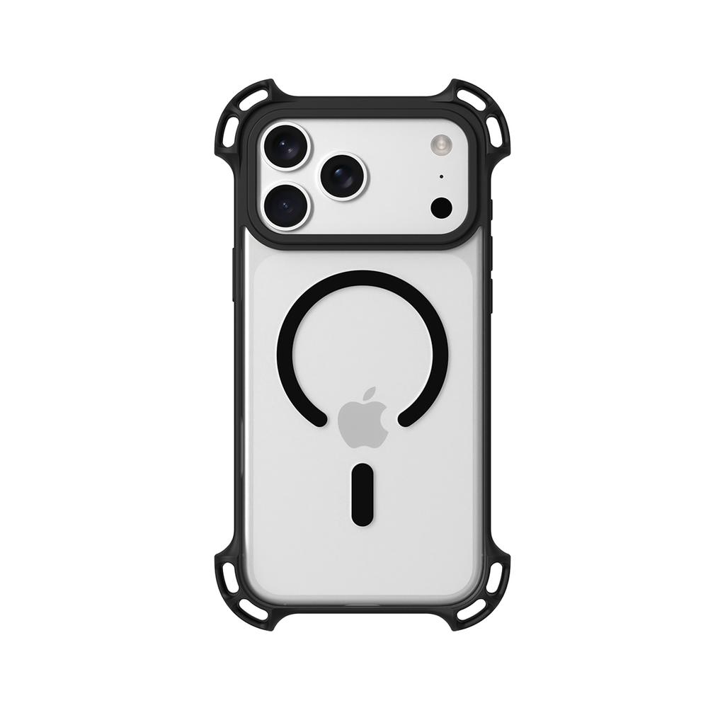 Rüstung Stoßfest Transparent Handyhülle Für Für Iphone 17 16 15 14 13 12 Pro Max Für Magnetisches Kabelloses Laden Rückseite