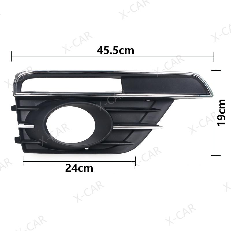 For VW Beetle 2016 2017 2018 Front Bumper Fog Lamp Light Cover Frame Grille 5C5854662J 5C5854661K 5C5854661J