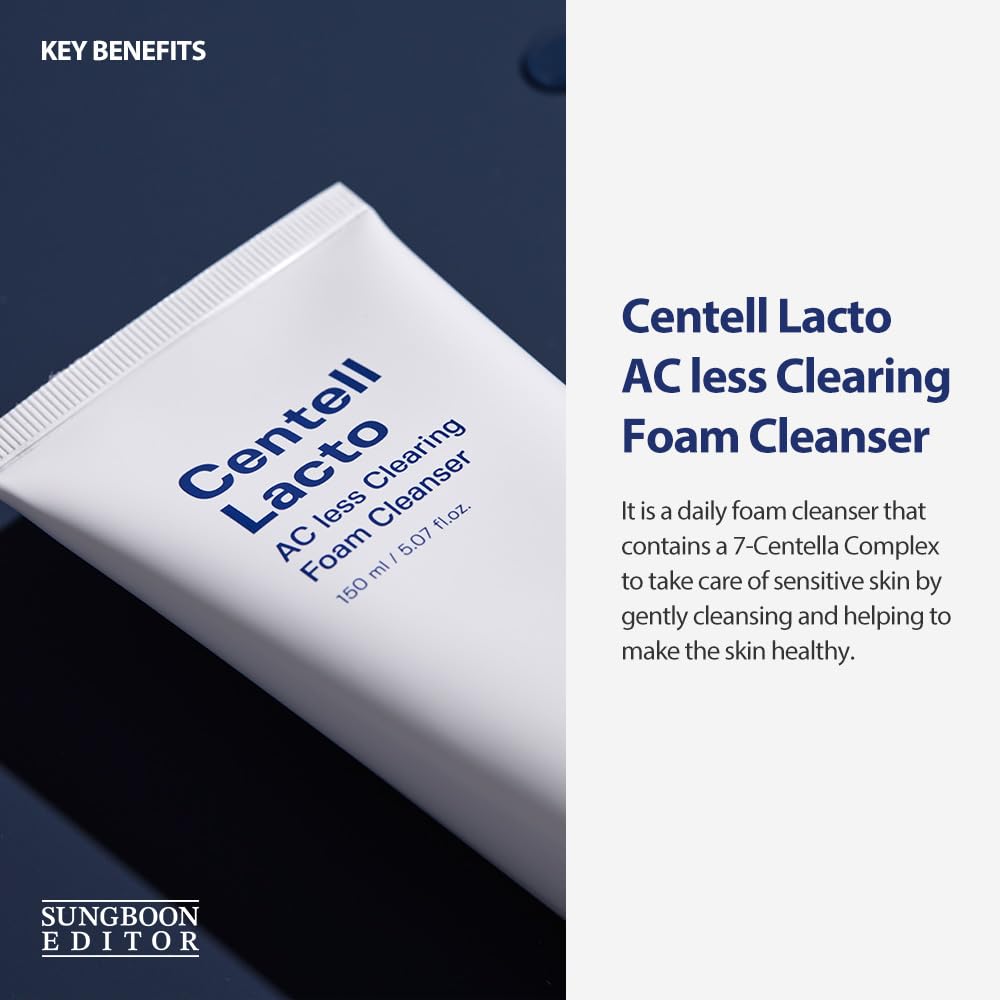 Sungboon Editor Centell Lacto AC Less Detergente Schiumogeno Purificante 150ml