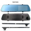 4.5-Inch WiFi Rearview Mirror Dash Cam, HD 1080P, Dual Front and Rear Recording