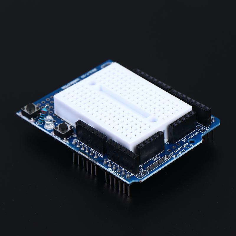 For Uno Proto Shield Prototype Expansion Board With Syb-170 Mini Breadboard Based For Arduino