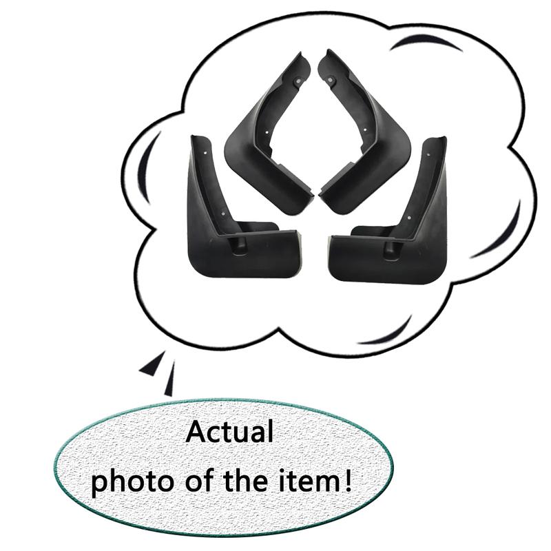 For BAIC Beijing X55 Accessories Tiger Six ~2025 Car Front Rear Wheel Mudguard Mudflap Anti-slip Fender Mud Flap Guard Cover