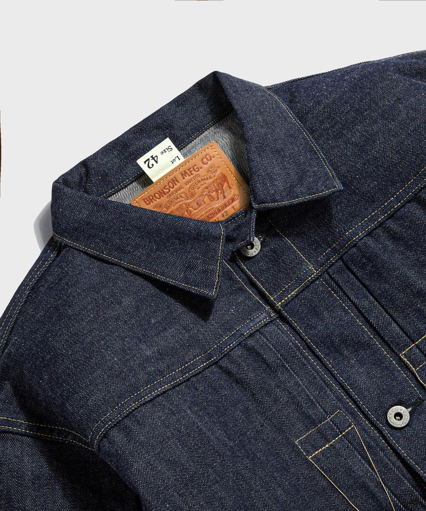 Bronson Lot 44806Xx Wwii Type 1 Selvedge Denim Jacket