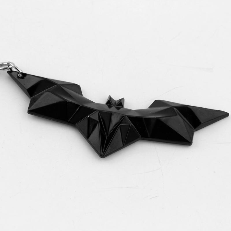 Bat Pendants Keychain Toy Superheroes Movie Jewelry Car Key Ring Bags Accessories for Men Women Fans Gifts Souvenir