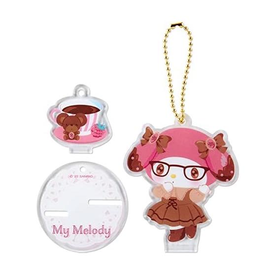 Sanrio My Melody Acrylic Stand (Sweet Lookbook) - Can also be used as a keychain