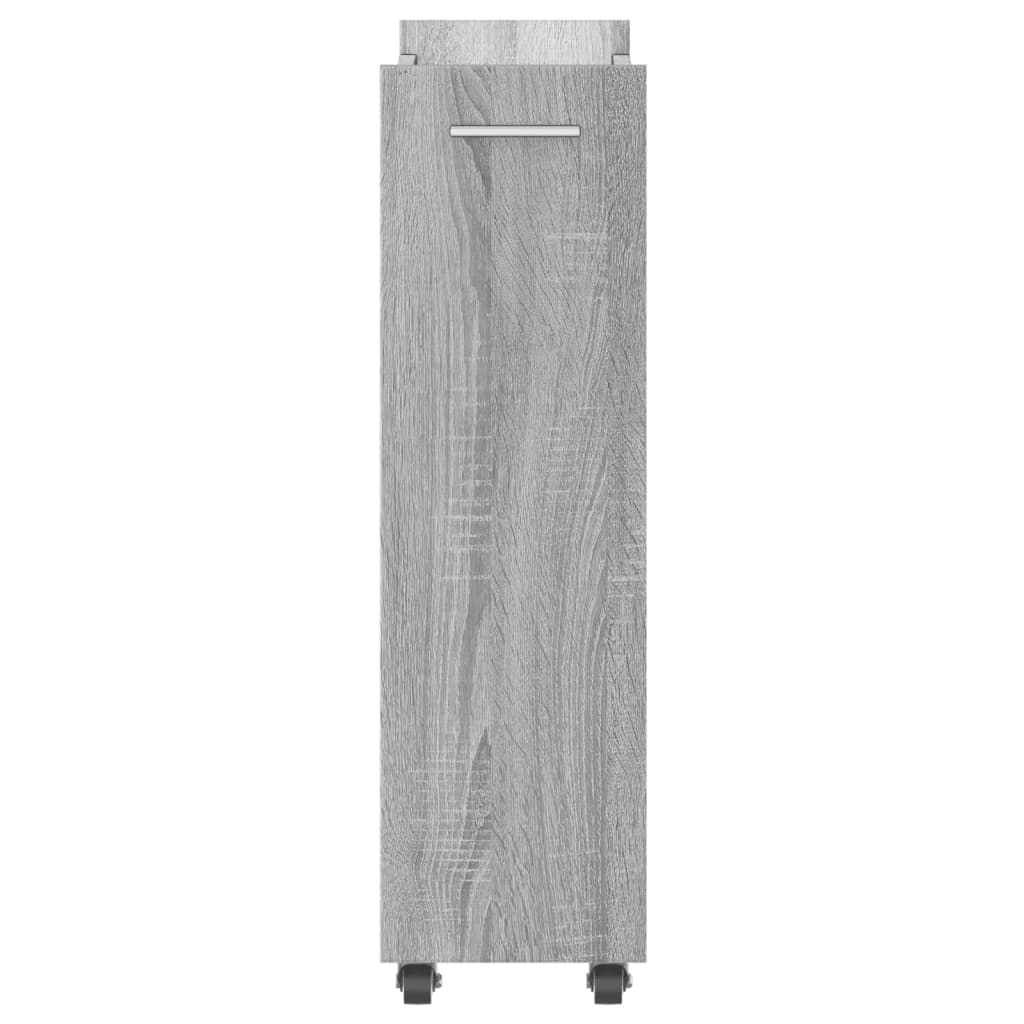 Vidaxl Mobile Cabinet, Sonoma Grey Oak, 60X22X79 Cm