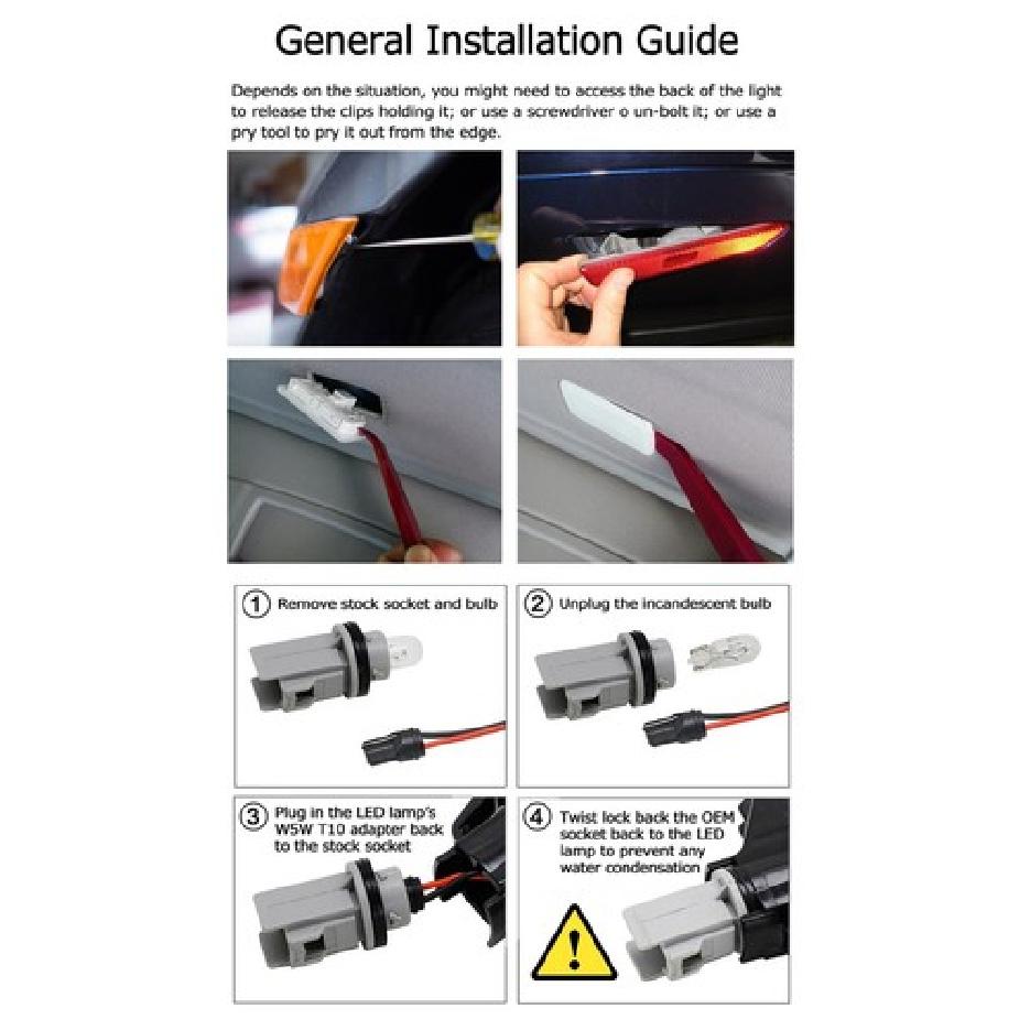 18-SMD LED License Plate Lights For Maserati 4200 GT Coupe/Spyder, GranTurismo