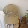 Hip Hop Embroidery Ripped Baseball Hat Female Summer Wide Brim Deepened Peaked Cap