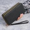 Women's 2024 Large Capacity Double Zipper Clutch Wallet - Multifunctional Phone and Coin Storage