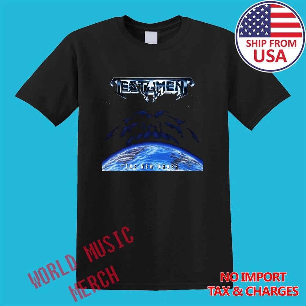 Testament The New Order Men s Black Size S-5XL S