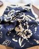 Women S Ink Printed Square Scarf Fashion Neck Sun Protection