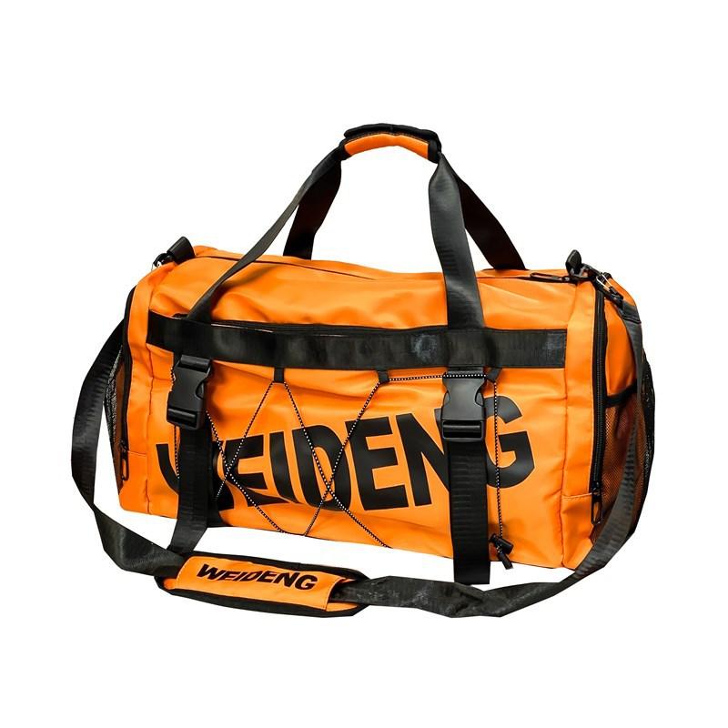 New large-capacity wet and dry separation short travel bag men's lightweight fashion travel bag women's trendy cool fitness bag