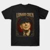 Leonard Cohen Hallelujah Folk Singer Retro Vintage TShirt