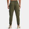 Under Armour Rival Fleece Cargo Joggers With Warm Fleece Lining And Elastic Cuffs Men Bottoms Green 1382134-390