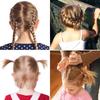 1000/2000Pcs Colorful Small Disposable Hair Bands Scrunchie Girls Elastic Rubber Band Ponytail Holder Hair Accessories Hair Ties
