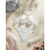 Women Lace Sexy Semi Transparent Hollow Underwear Sets