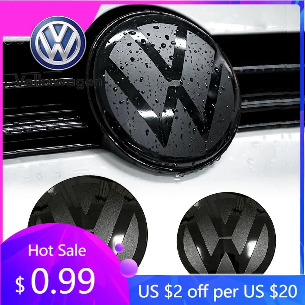 For VW Volkswagen Jetta MK5 Golf Volkswagen Golf MK6 MK7 MK7.5 MK8 ABS Front & Rear Badge Emblem Set Does Not Affect ACC Cruise CWX1 B13