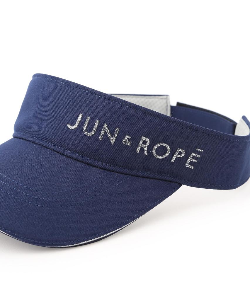 Jun & Rope Glitter Visor for Women ERU15010 Navy (40)